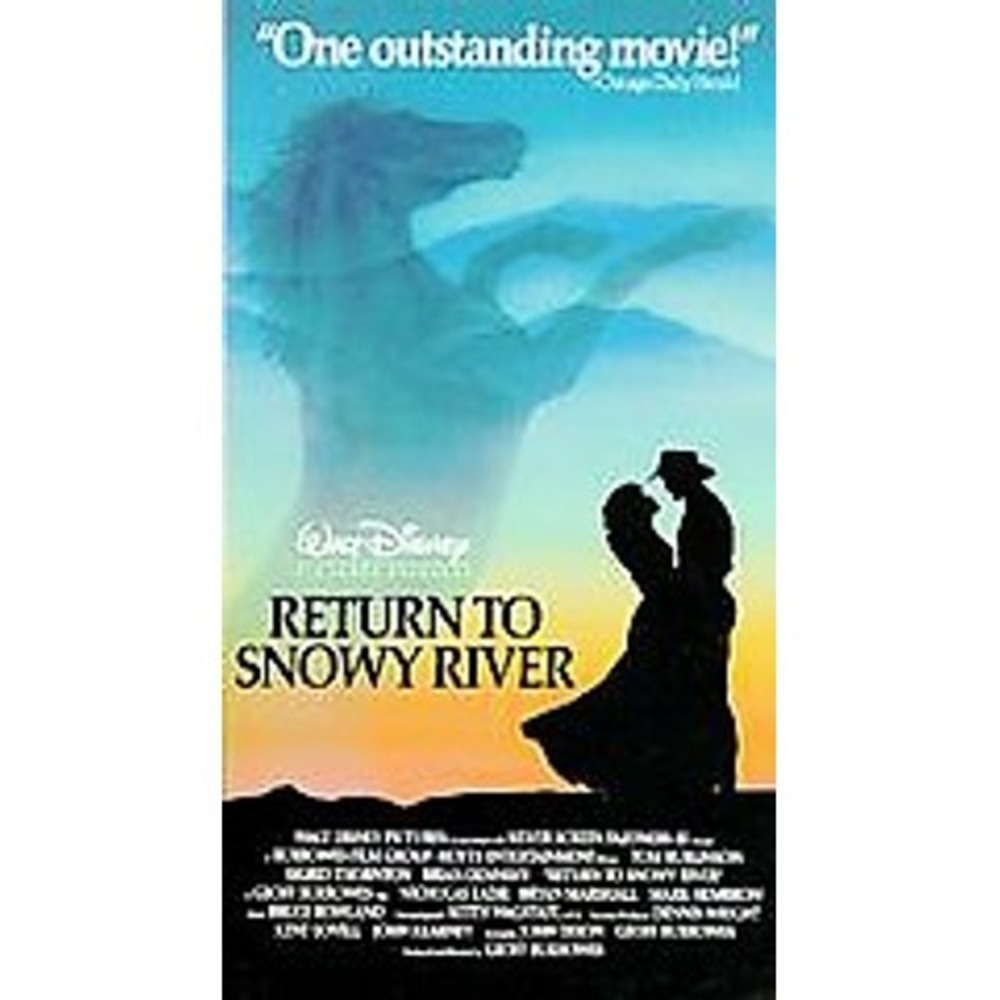 Return to Snowy River (VHS, 1997) Sequel To THE BEST MOVIE!‎